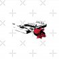 Rose Trap Banksy  Pin