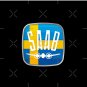 SAAB Vintage Mark Swedish Flag Pin
