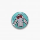 Sad Crying Bunny Rabbit Pin