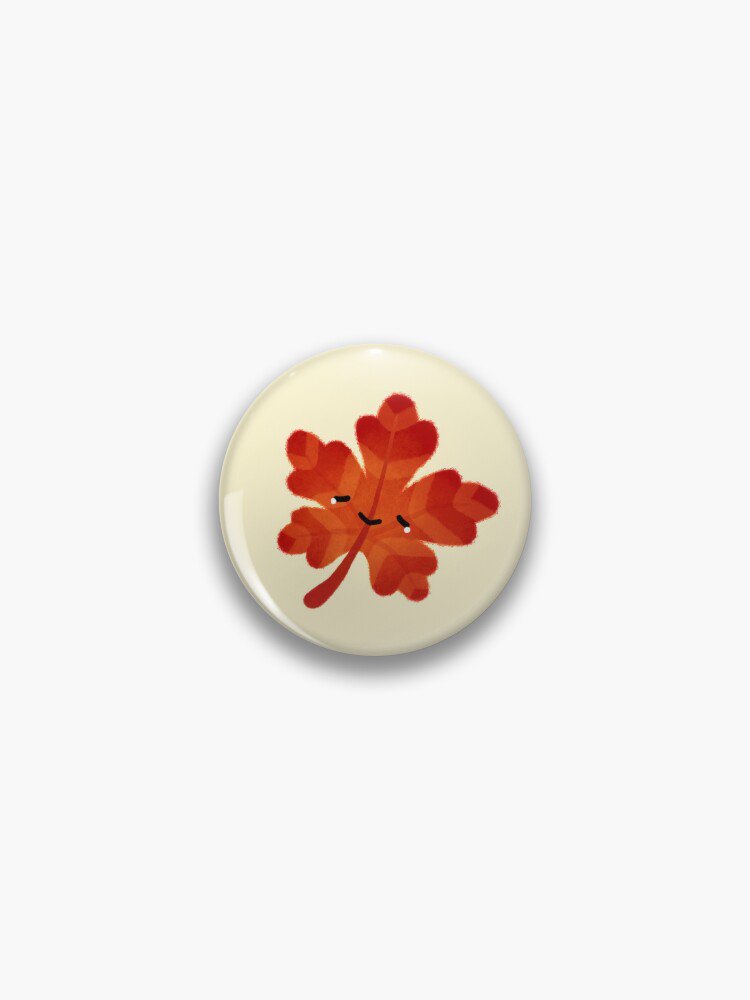 Sad fallen leaves Pin