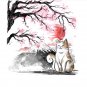 Sakura cat Pin