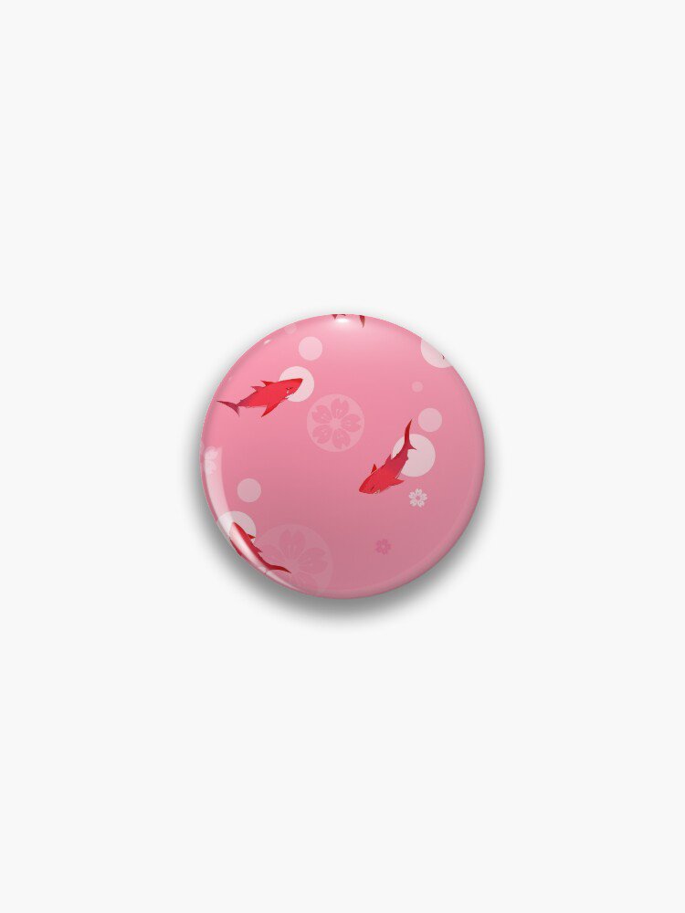 Sakura Shark Pin