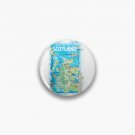 Scotland Illustrated Map with Landmarks and Highlights  Pin