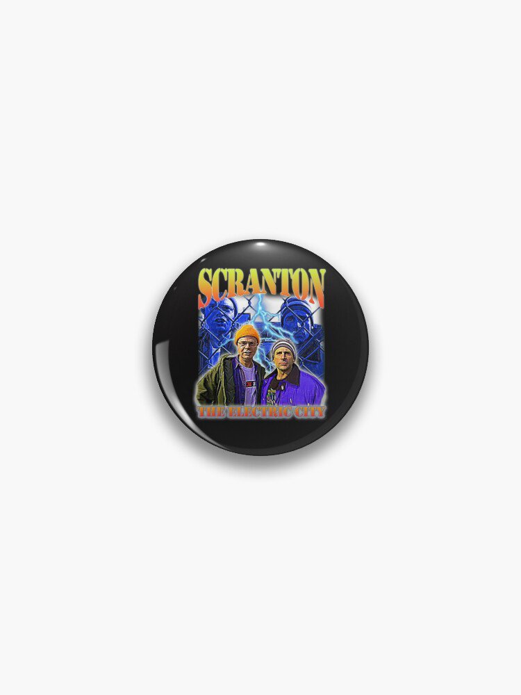 Scranton The Electric City Pin