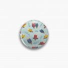 Sea Otters Wearing Plaid Pin