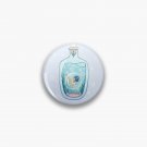 Seaweed Brain and Wise Girl in a Bottle Pin