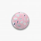 Shells on pink background Pin