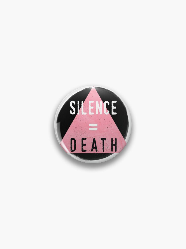 Silence= Death Pin