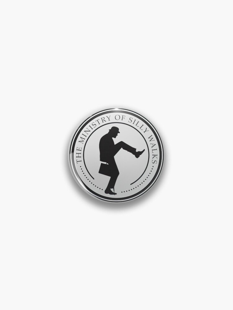 Silly Walks Pin