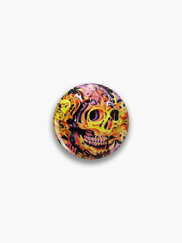 Skull V Pin