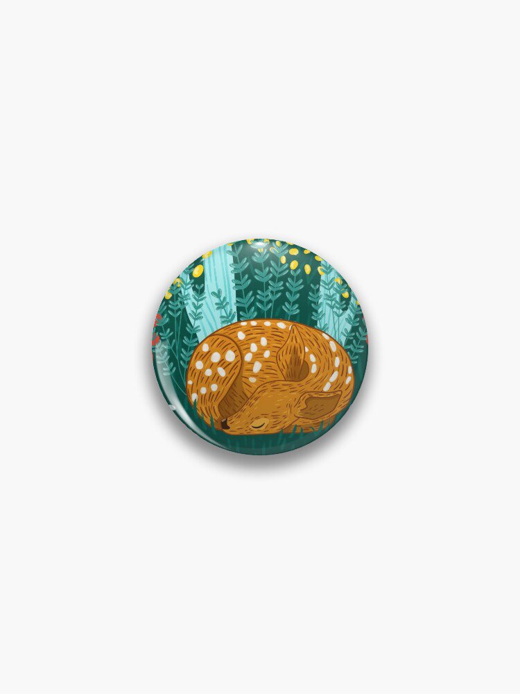 Sleeping Fawn  Pin