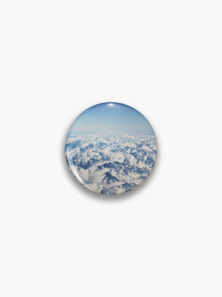 Snow Mountains Pin