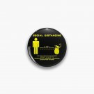 Social Distance Hugger - yellow Pin