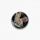 Space Chicken no background Pin Space Chicken no background Pin