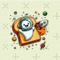 Space Ghost on Toast Pin