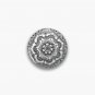 Spring Lotus Abstract Black and White Pin