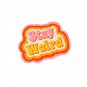 Stay Weird Fun 70s retro style quote Pin