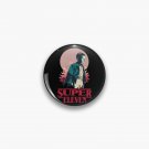 STRANGER THINGS, Eleven (black background) Pin