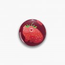 Strawberry frogs repeating pattern  Pin