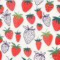 Strawberry hand drawn pattern Pin