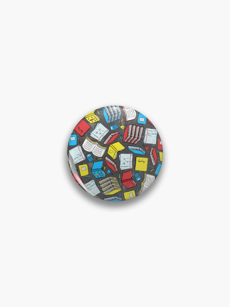 Study Time Pin