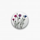 Subtle Bi Pride Flax Sprig Pin