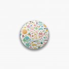 Summer Beach Pin