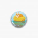 Summer Corgi Pin