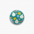 Summer Fruits - Teal Pin