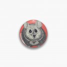 sweater mice coral red Pin