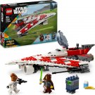 LEGO Star Wars Jedi Bob's Starfighter, Ship Model, Construction Toy for Collection,