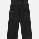 Cargo Multi-Pocket Jeans Cargo Multi-Pocket Jeans