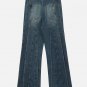 Deconstruction Split Jeans