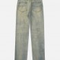 Distressed Washed Jeans