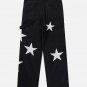 Flocked Pentagram Jeans