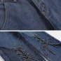 Lace-up Jeans