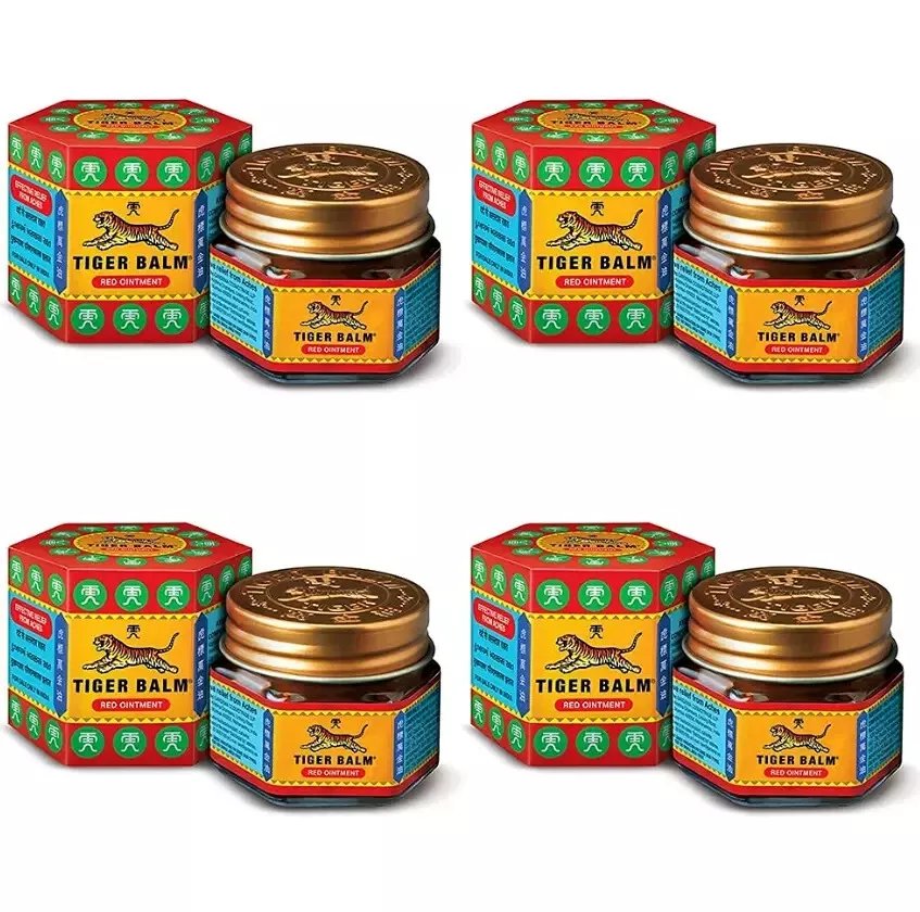 Tiger Balm (Red) Super Strength Pain Relief Ointment 21ml (pack of 2)