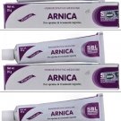 3 x SBL ARNICA Ointment 25g Homeopathic Sprains Wellness
