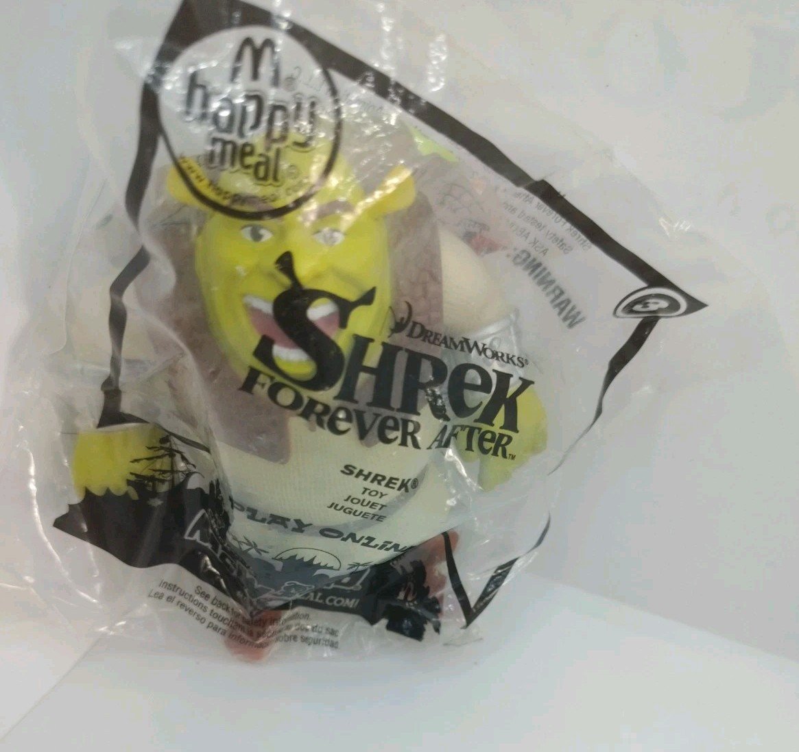 McDonalds Happy Meal Action Figure Toy 2010 SHREK FOREVER AFTER #3 Shrek