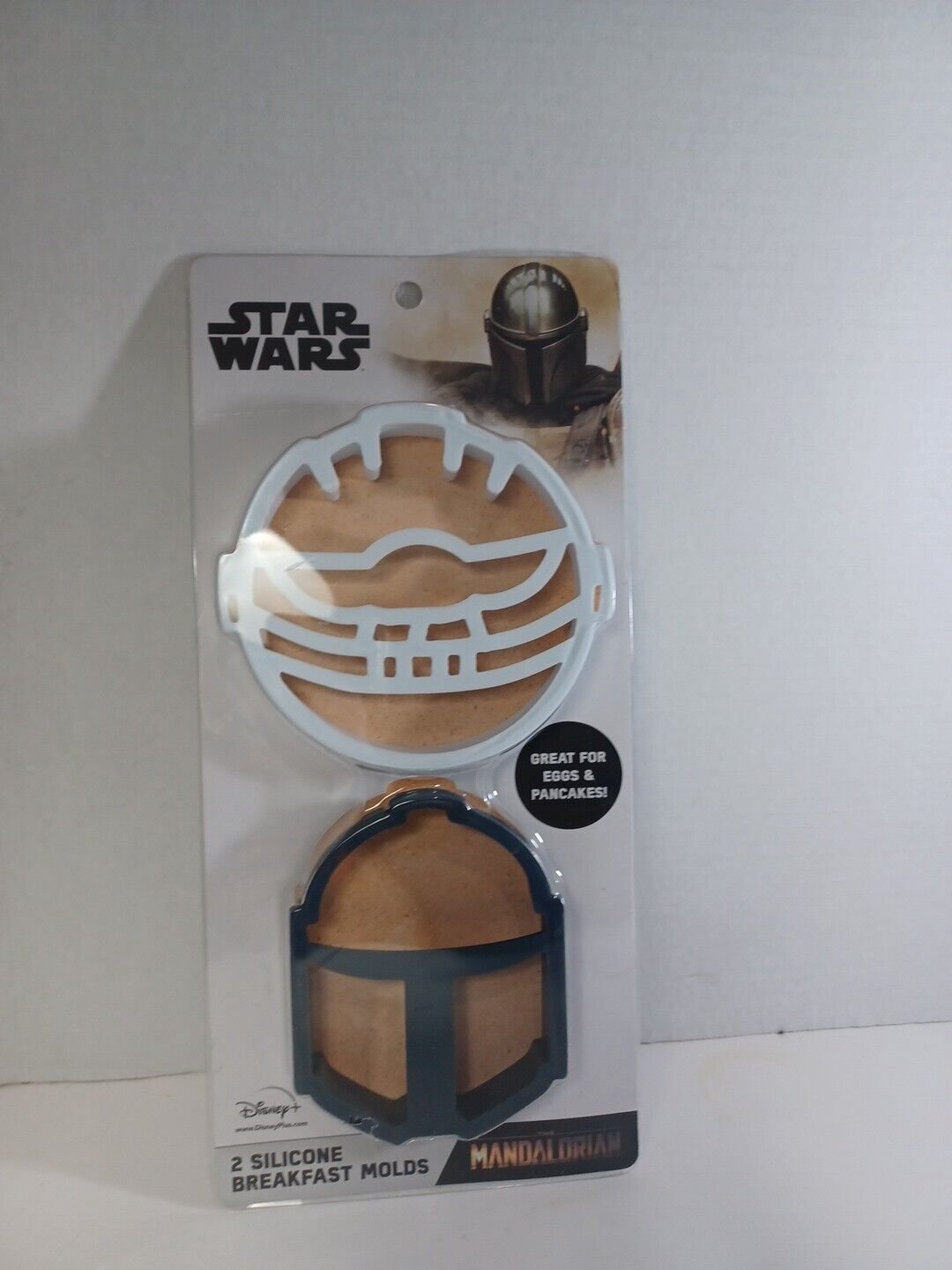 Star Wars The Mandalorian 2 Silicone Egg & Pancake Breakfast Molds