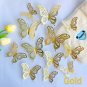 3D Effect Butterfly's Wall Stickers Beautiful Colourful Butterfly 12 pcs Packet