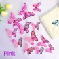 3D Effect Butterfly's Wall Stickers Beautiful Colourful Butterfly 12 pcs Packet