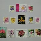CEYLON Old Stamps Collection - Used #Sri Lankan Stamps #Flower Picture collection