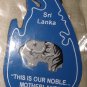 Wooden Magnets Elephant / Wooden Key Tags SRI LANKA #srilankanitems #Sri lankan item#elephant