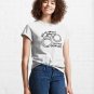 Ask me about True Crime Podcasts- Comic Handcuffs Classic T-Shirt