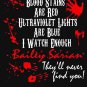 bailey sarian Blood Stains are red Classic T-Shirt