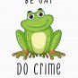 Be Gay Do Crime - BGDC Frog Smile - Cute Gift Classic T-Shirt