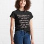 Blood stains are red ultraviolet lights are blue shirt Classic T-Shirt