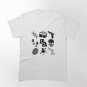 Crime Scene Pattern Blush Classic T-Shirt