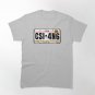 CSI 4N6 License Plate Sticker Classic T-Shirt